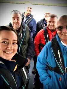 Some of the LVC team with veterans