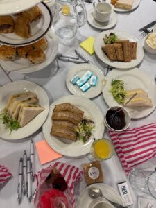 Assorted selection of sandwiches on a table